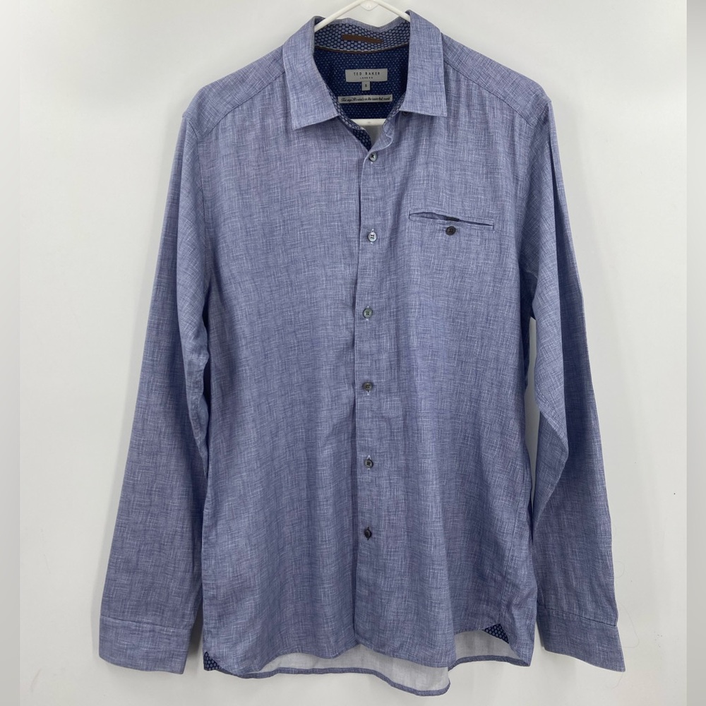 Ted Baker London Ollee Button Down Long Sleeve Size 5 US XL